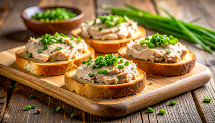 Cretons Pork Spread on Toast