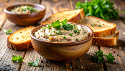 Cretons Pork Spread on Toast