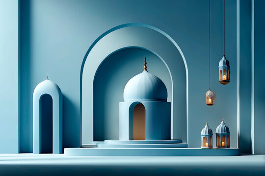 Background of a Ramadan