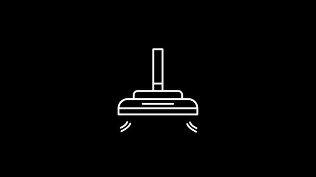 Vacuum cleaner animation transparent background clean dust