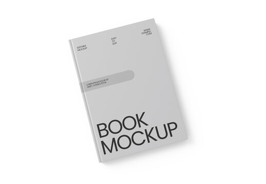 Hardcover Book Mockup Template