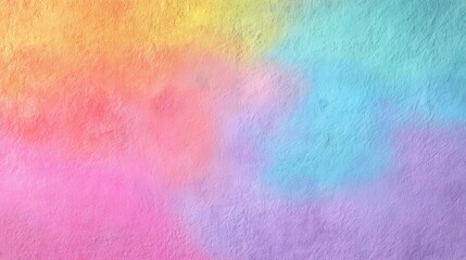 Fototapeta premium Bright and Colorful Pastel Rainbow Background for Creative Projects and Designs