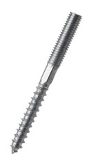 Double threaded screw