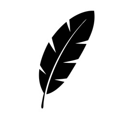 Black tropical leaves silhouette  including palm, monstera, banana, fern leaves silhouette  © Silhouette Store12