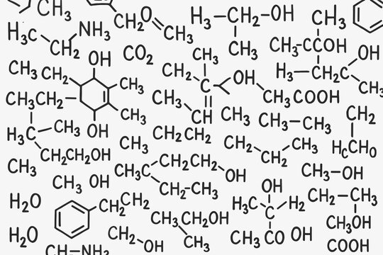 Complex Organic Molecule Structure &ndash; Branched Polyol Polyacid Schematic Diagram