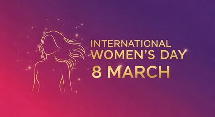 Celebrating international women's day with a vibrant and empowering design