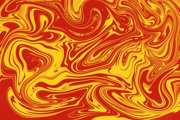 Orange yellow and red color marble pattern seamless background	