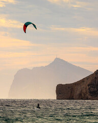 Board Parasailing in Calpe, Spain