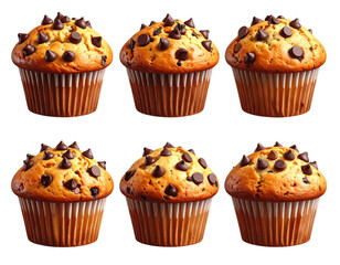 Firefly_Blue human eye ball isolated on transparent background - Firefly_Set of A perfectly baked muffin with chocolate chips displayed transparent png backgr  (4)