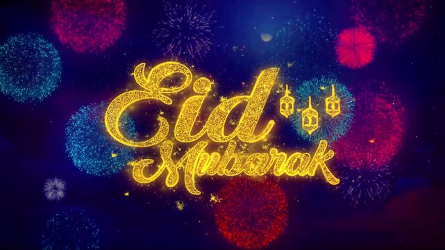 Eid Mubarak Celebration - Traditional Islamic Festivities