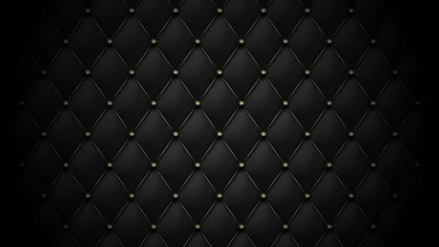 Motion graphic video animation. Endless infinite vip leather sofa texture. Abstract cushion chair background.