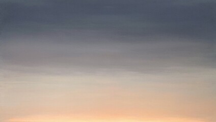 Obraz premium Close-up of abstract oil painting on canvas in deep blue and soft azure tones, reminiscent of sea and sky. Visible brush strokes and rich texture create a calm, atmospheric background for design