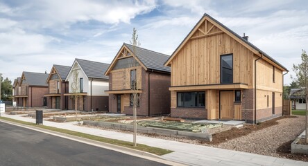 New homes equipped with mineral wool insulation targeting energy cost reduction