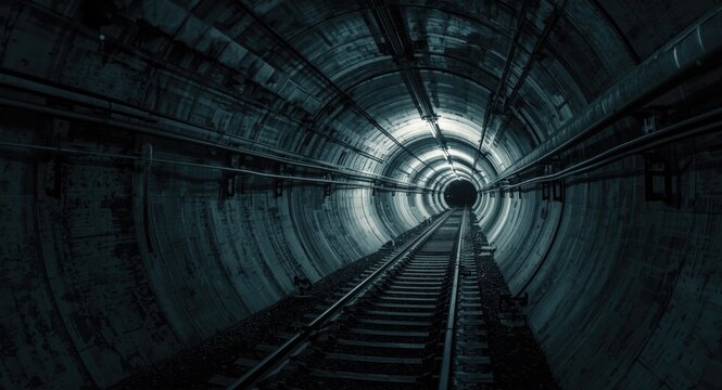 Water gas and electricity conveyance via engineered underground tunnels in infrastructure