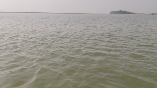 River crossing at Talsari Beach.