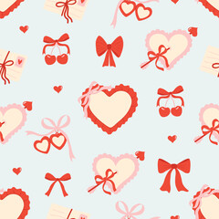 Valentine's Day Seamless Pattern