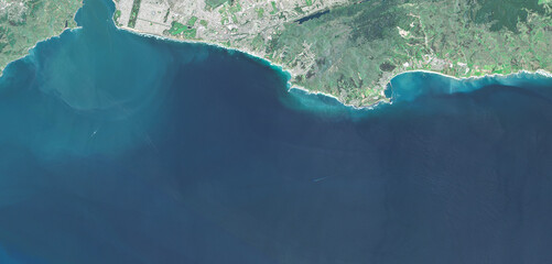 San Francisco Bay Area Satellite Image © M. Jurzyk