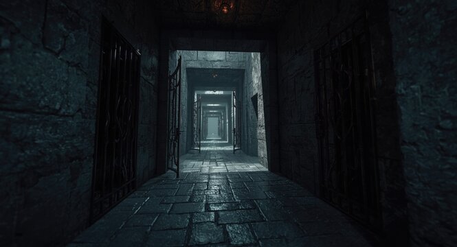 Simulated Passage in a Labyrinth of Endless Torment Using AI