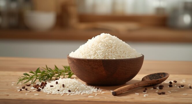 Naturally fragrant super basmati rice with fluffy texture