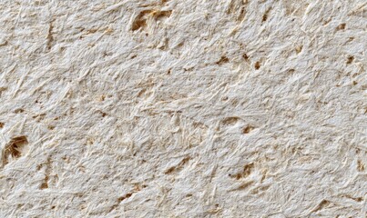 Flat texture of recycled pulp board surface, rough matte fiber pattern