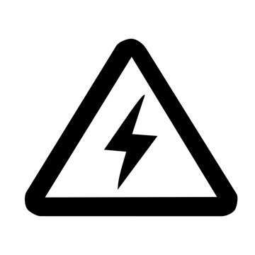 High Voltage Warning Icon
高電圧注意アイコン