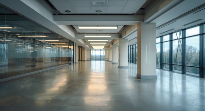 Flexible office and retail spaces offered in commercial property for lease