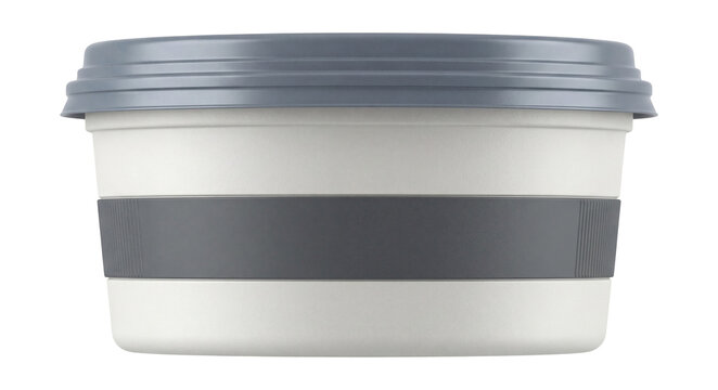 Small tub of all-purpose joint compound.