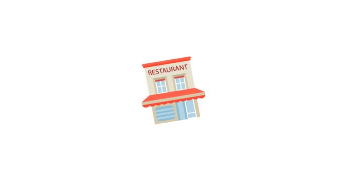 A restaurant building for dining concepts