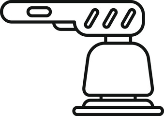 Fototapeta premium Electric sander for grinding and polishing surfaces in construction and woodworking