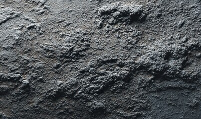 Straight-on texture of slate dust surface, dark matte mineral grain