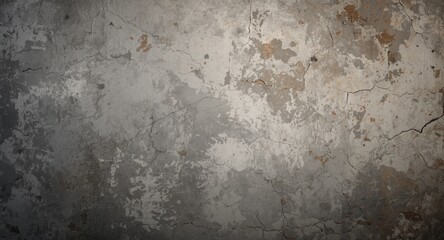 Obraz premium weathered concrete floor finish showing subtle roughness with studio lighting and copy space