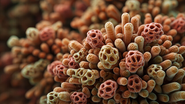 brucella bacteria under microscope in ear sample