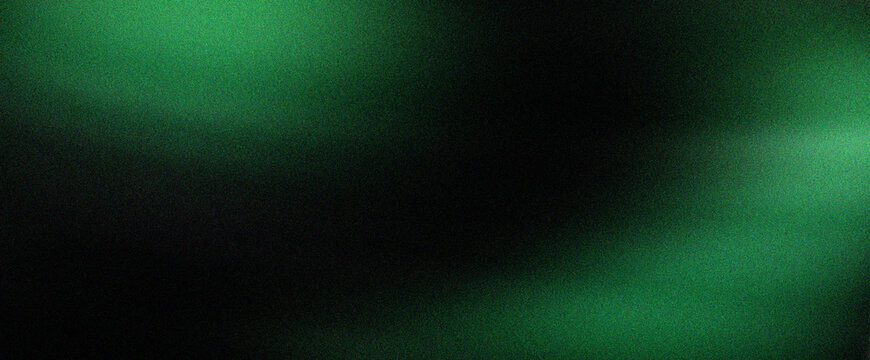 Abstract green gradient glow background with dark shadow band and grainy noise texture, modern minimal wallpaper backdrop