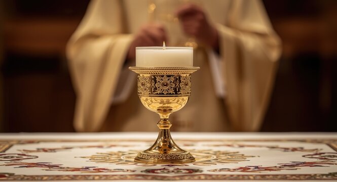 Ostensory Usage in Catholic Liturgy for Blessed Sacrament During Eucharistic Observance