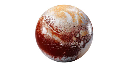 Pluto's Surface: An up-close view reveals the diverse and striking features of Pluto's icy terrain, showcasing its fascinating geological complexity.