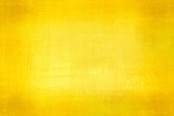 Obraz premium Shiny yellow leaf gold foil texture