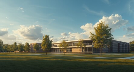 Obraz premium Promoting elementary education through infrastructural development programs