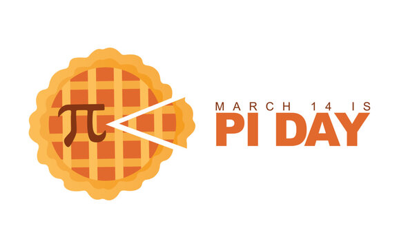 Vector graphic of Pi Day ideal for Pi Day celebration.