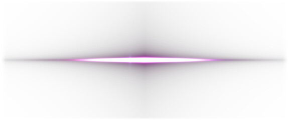 Fototapeta premium Abstract light burst effect, radiant glow overlay, luminous streak with purple, translucent lens flare, digital lighting artifact.