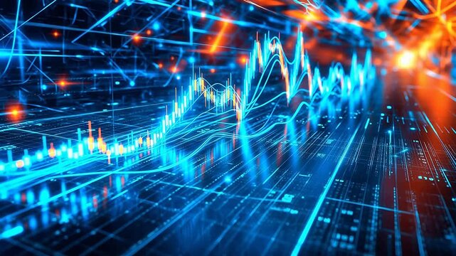 Digital financial data visualization