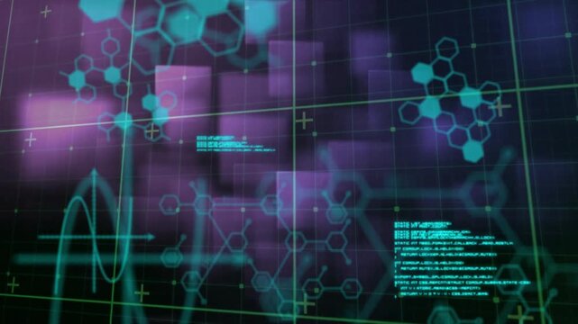 Animation of scientific data processing over grid