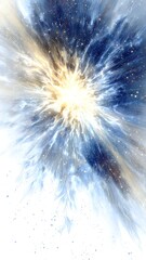 Obraz premium Primordial Creation Light Concept — Abstract Fantasy Illustration Isolated