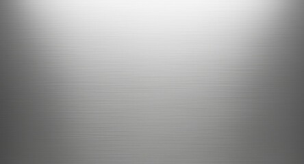 Obraz premium Polished steel surface with minimal grain texture and high key illumination