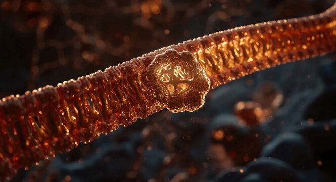 Electron transport role of cytochrome complex near mitochondrion membrane