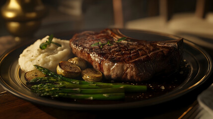 lamb chops with rosemary