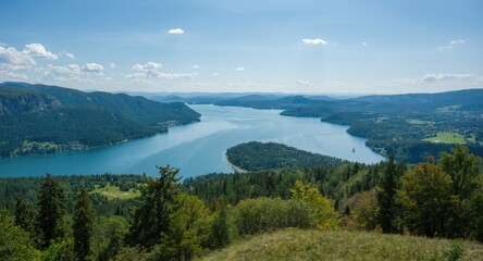 Majestic Lake View with Peaceful Atmosphere and Natural Surroundings