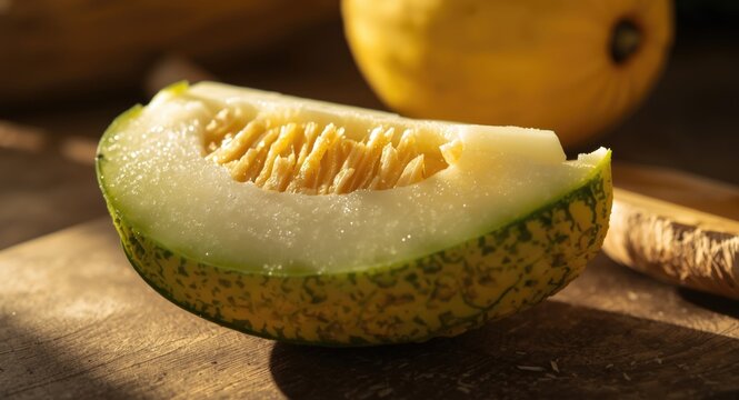 Refreshing natural rockmelon perfect for summertime treats