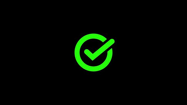 Green checkmark icon