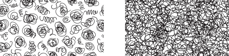 A black and white image featuring a collection of various icons and symbols, creating a visually striking and thought-provoking composition that explores the intersection of art and technology vector  © Rehana