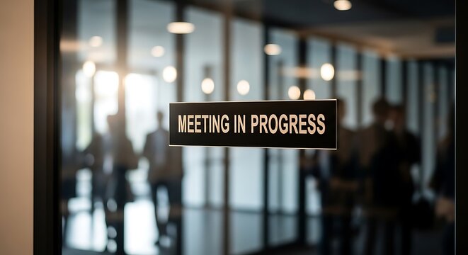 Meeting rom of businessman